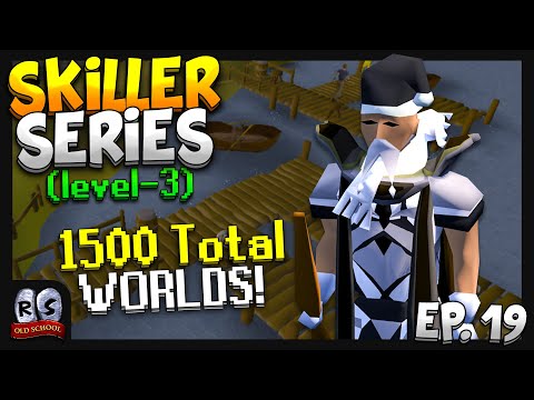 120 Days, 1500 TOTAL WORLDS on my Level-3! | OSRS Skiller Series Ep. 19