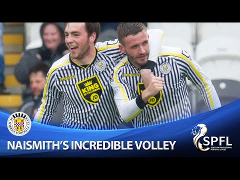 Naismith scores incredible volley from impossible angle!