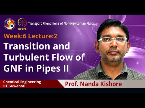 Transport Phenomena of Non Newtonian Fluids Intro Video