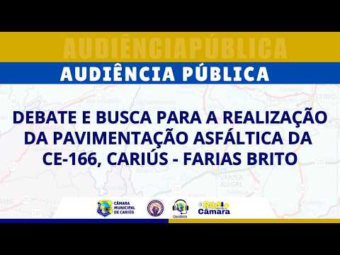 AUDIÊNCIA PÚBLICA