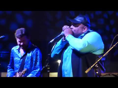 Tab Benoit with Kevin B.F. Burt & Alastair Greene, Big Blues Bender, Las Vegas 2018.