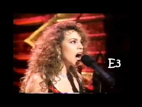 Mariah Carey Live LOW NOTE Collection: (F#2 - G3)