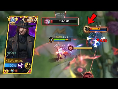 THIS IS HOW TO LEVEL GAP YOUR ENEMY USING CLINT IN GOLD LANE!!! LEVEL 3 VS LEVEL 1😱 (must watch)