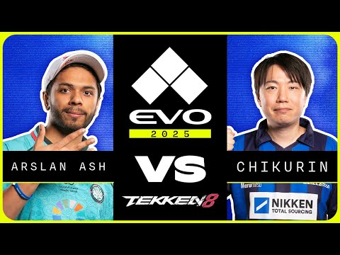 Evo 2025: TEKKEN 8 | Arslan Ash vs Chikurin | Winners Finals