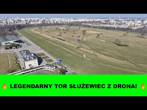 🏇✨ Tor Wyścigów Konnych Służewiec z lotu ptaka – historia i współczesność! 🚁📸