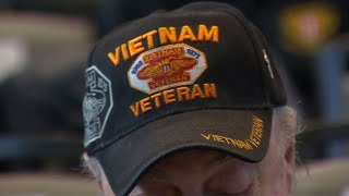 Patriots honor more than 100 Vietnam veterans at Gillette Stadium