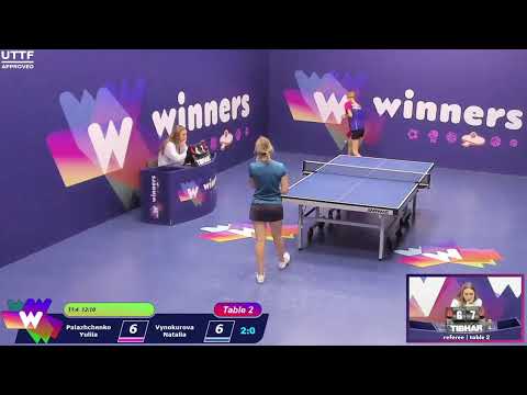Winners League  06.09.21 Palazhchenko Yuliia - Vynokurova Natalia 20:00