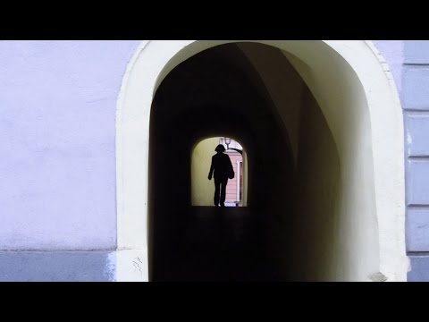 Sibiu - Pasajul dintre strada Mitropoliei si strada Al. Xenopol