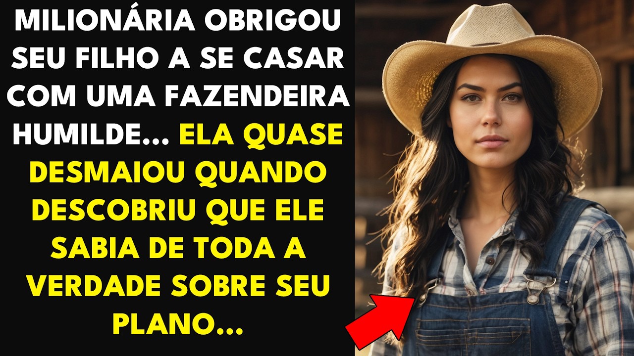 MILIONÁRIA OBRIGOU SEU FILHO A SE CASAR COM UMA FAZENDEIRA HUMILDE... ELA QUASE DESMAIOU QUANDO...