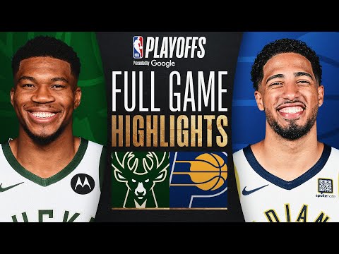 #5 BUCKS at #4 PACERS | FULL GAME 2 HIGHLGHTS | April 22, 2025