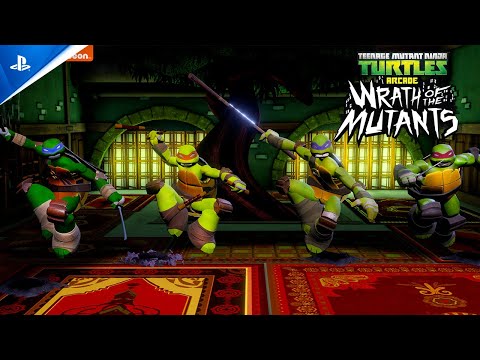 Game Teenage Mutant Ninja Turtles Arcade Wrath Of The Mutants Playstation 5 vídeo
