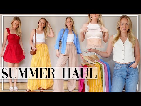 XXL Summer Fashion Haul - ASOS, H&M, Stradivarius, Hollister usw