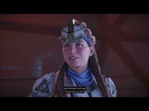 Horizon Forbidden West Aloy finds a backup of GAIA [4k/60fps/HDR]