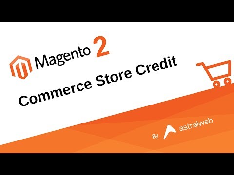 Magento 2 Commerce Store Credit