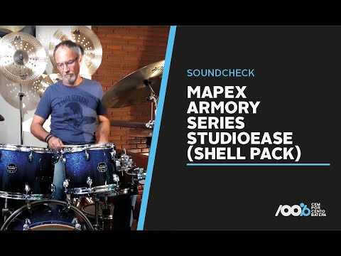 100% Batera Soundcheck - Mapex Armory Series Studioease (Shell Pack)