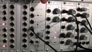 Video thumbnail for Processing CV with Doepfer A189-1 VBM-Voltage Controlled Bit Modifier by Raul's World of Synths