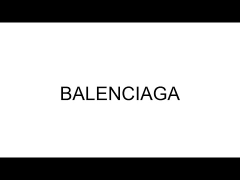 How to Pronounce Balenciaga | Pronunciation Guide