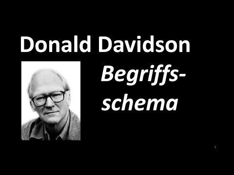 2c - Erkenntnistheorie 2020 - Donald Davidson - "Was ist eigentlich ein Begriffsschema?"