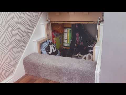 Hidden Under Stair Storage