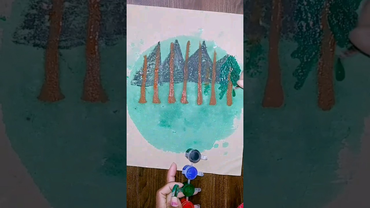 How to draw world environment day poster 🌍/Save nature drawing easy/ World Earth Day Poster Drawing