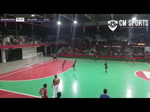 FÚTBOL DE SALÓN / ELIMINATORIAS /   BENJAMÍN ACEVAL VS VILLA HAYES