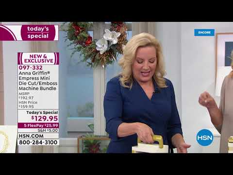HSN | Anna Griffin Elegant Paper Crafting 11.05.2019 - 05 AM