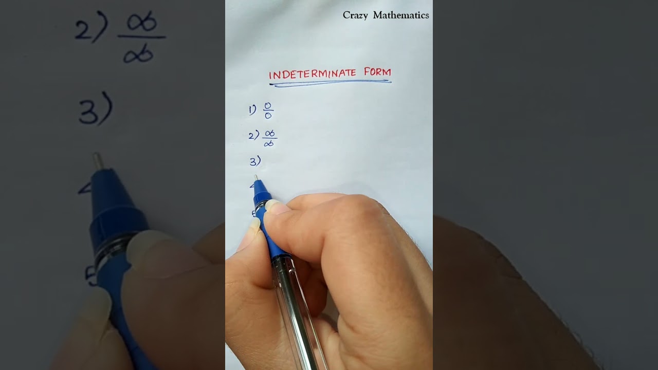 Indeterminate Form