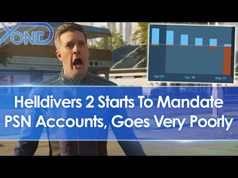 Sony start mandating PSN accounts for Helldivers 2, anger community