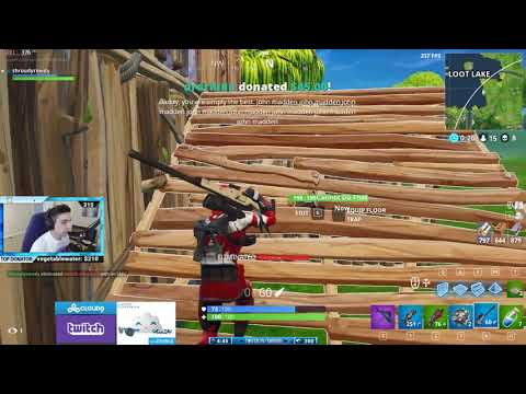 Shroud Fortnite solo Blitz mode | (game 2) | Mar 22