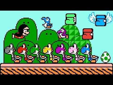 SMBX 1.4.4 - Yoshi in 8-bit . HD