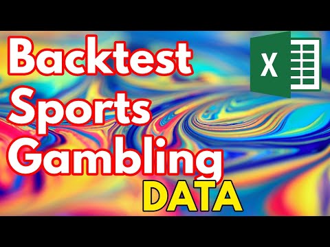 How to BackTest Sports Gambling Data in Excel Spreadsheet to find Betting Trends using NBA data