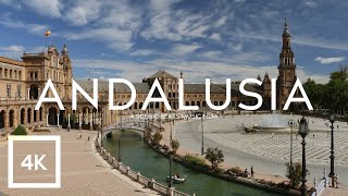 Andalusia 4K: Plaza de España and Seville Streets - Soothing Music Film #sevilla