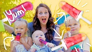 EASY KID-FRIENDLY DIY POPSICLES!