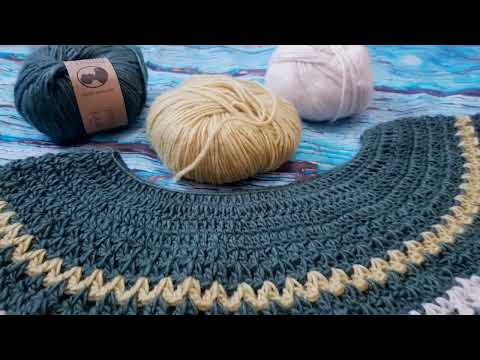 Proiect nou #crosetam #raglanrotund #handmade