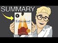 Educated Summary (Animated) | Tara Westover's Against-All-Odds Story Shows Education Is the Key 🔑