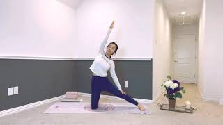 60min 全长初级瑜伽课 分解进入美人鱼式 新年挑战 Live 课程第3节 全身拉伸 跟练 打卡 拉伸 放松 增强身体灵活性 开髋