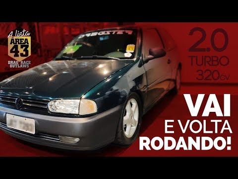 GOL TURBO DE RUA 320cv tem cadeira CATIVA entre os TOP 20. Qual o segredo?