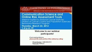 Communication Science and Online Risk Assessment Tools video