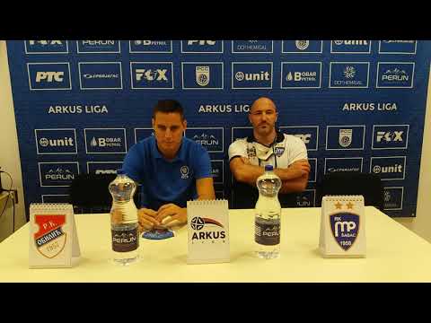 ARKUS liga 7. kolo / Obilić - Metaloplastika / Izjava aktera meča nakon utakmice