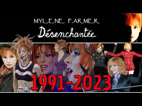 Mylène Farmer - DÉSENCHANTÉE - Dans l'ordre chronologique (1991-2023) - Clip non officiel (Fan made)