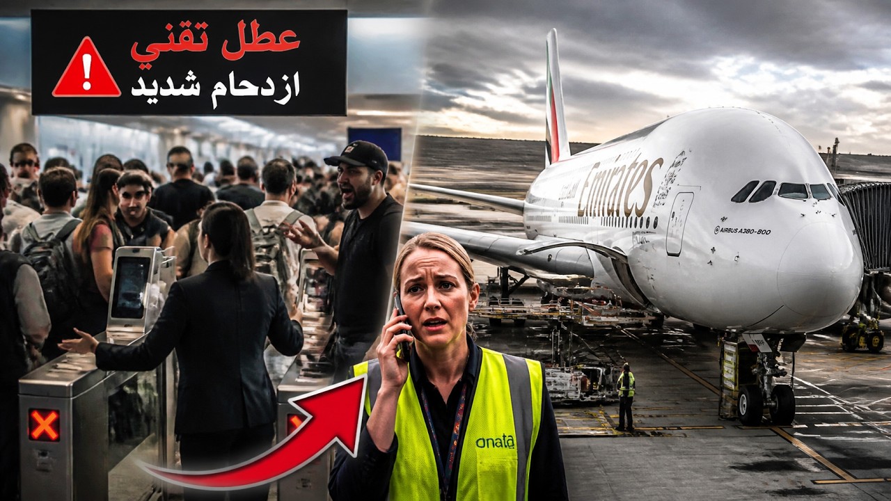 وثائقي امن المطارات | تعطّل مفاجئ يشلّ مطار ملبورن… وطائرة إيرباص A380 العملاق