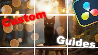 How To Activate CUSTOM GUIDES In DaVinci Resolve