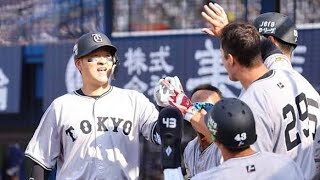衝撃の2者連続弾🔥キャベッジ＆岸田が一瞬で試合を支配した日【ハッシュタグ】#巨人 #日本ハム #セパ交流戦 #ホームラン #プロ野球 #キャベッジ #岸田行倫 #エスコンフィールド #野球ハイライト