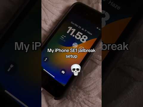 iPhone SE 1 Jailbreak Setup #appleshorts #apple #iphonese #jailbreak #ios18 #iphone16promax