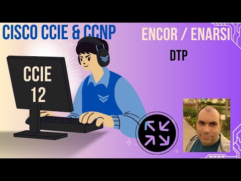 CCIE-EI#12 ENCOR#12 - dynamic Trunking DTP - Arabic