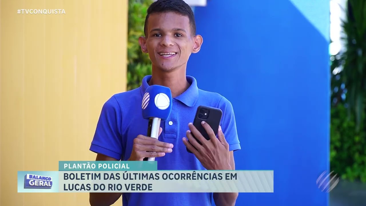 Boletim policial: confira as últimas ocorrências registradas em Lucas do Rio Verde