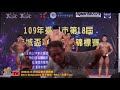 【鐵克健身】2020 府城盃健美賽 Men's Bodybuilding 健美 -60KG