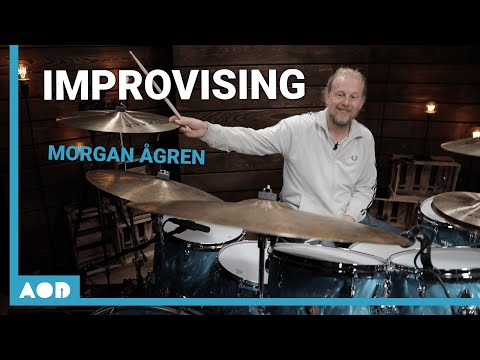 Improvising On The Drum Set | Drum Lesson and Performance with Morgan Ågren