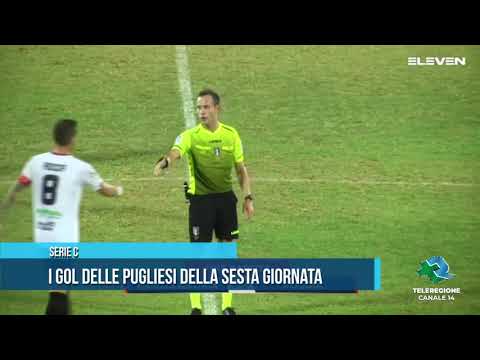SERIE C I gol delle pugliesi della sesta giornata TG Teleregione 29 09 2021