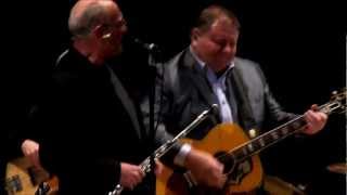 Ian Anderson with Greg Lake at Salisbury Cathedral